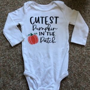 Halloween baby onesie (any size)
